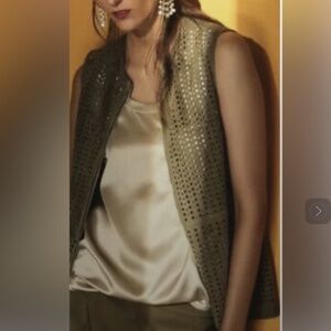 Lafayette new Leather vest